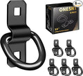 D Rings Tie Down Anchors 3/8” Heavy Duty 6000 Pound Breaking Strength by Onesnt