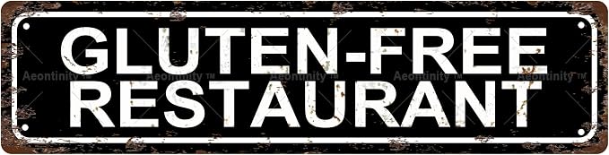 RESTAURANT Non-Embossed Vintage Metal Tin Street Sign Bar Cafe Garage Cave Home by Unknown