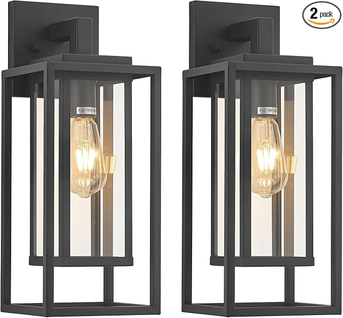 18" Outdoor Wall Light Fixtures Waterproofed Exterior Lantern W/Sturdy by ZMKMOK