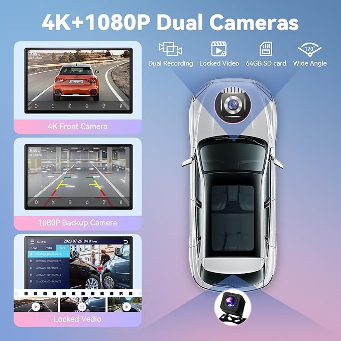 Wireless Carplay Screen for Car, A-pple Carplay Screen for Car - Image 4