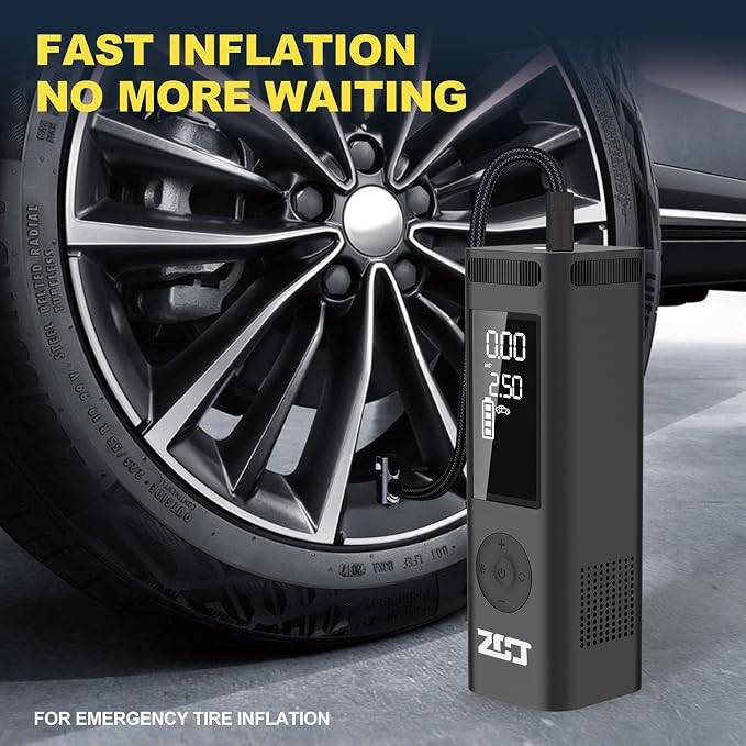 Tire Inflator Portable Air Compressor - Image 2