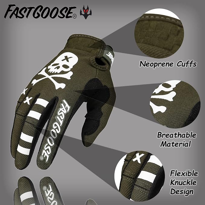 Dirt Bike Motorcycle Gloves - Image 2