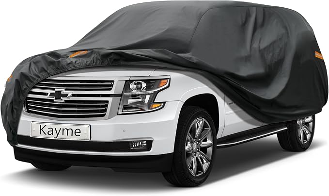 Kayme 7 Layers SUV Car Cover Custom Fit by kayme