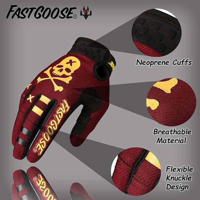 Dirt Bike Motorcycle Gloves - Image 2