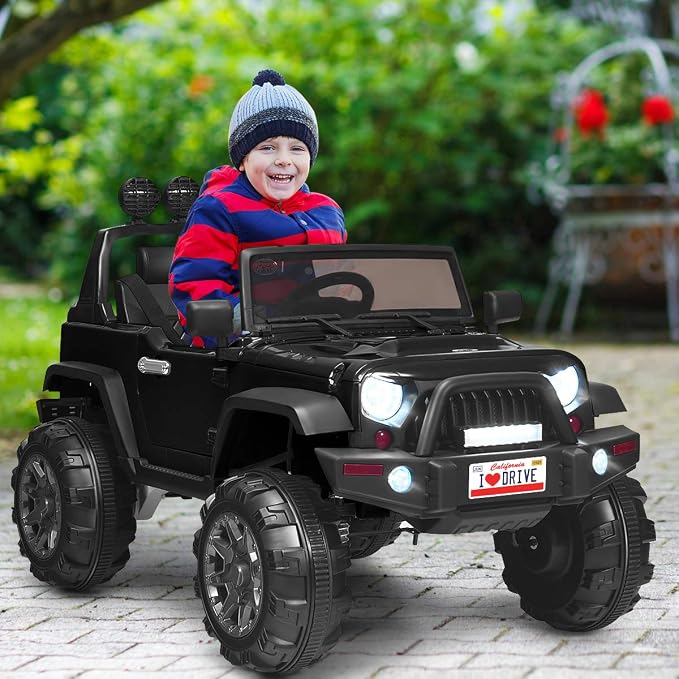 Costzon Ride on Car, 12V Battery Powered Electric Vehicle w/Parent Remote - Image 7