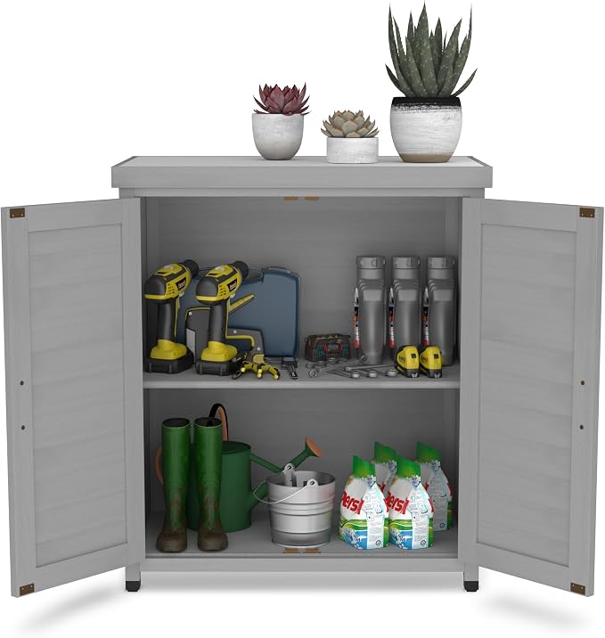 Outdoor Storage Shed Waterproof, Potting Shed - Image 9