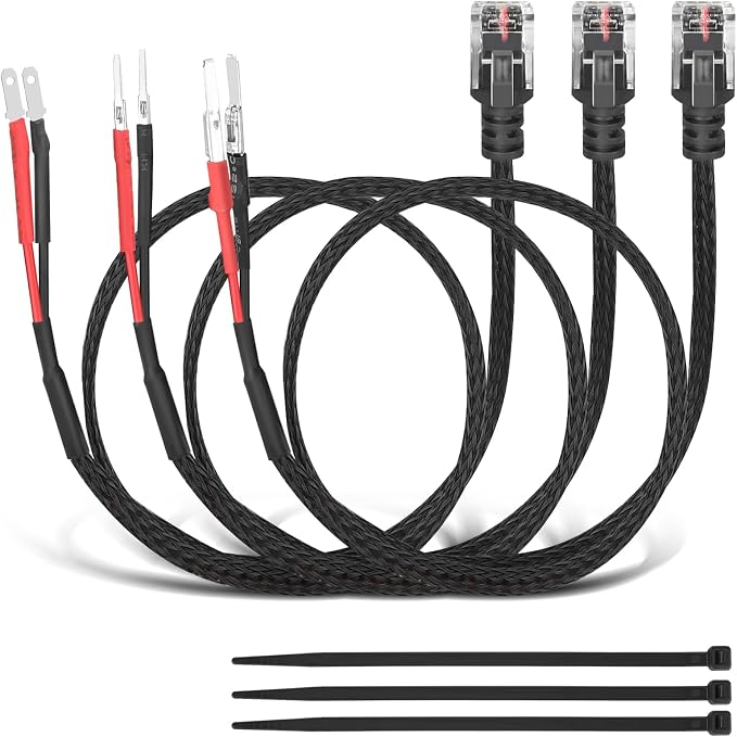 Upgrade 20" Mirror Plug Wire Tap, Radar Detector Hardwire Power Cord Kit by Hydencamm