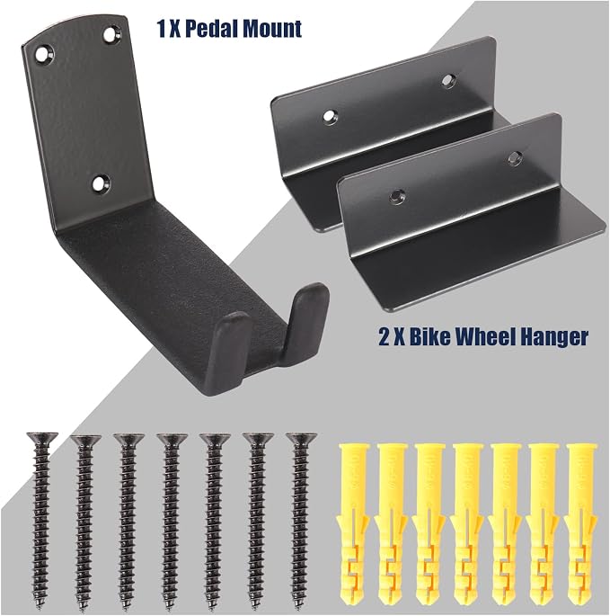 Bike Wall Mount, Pedal Mount Bike Rack - Image 4