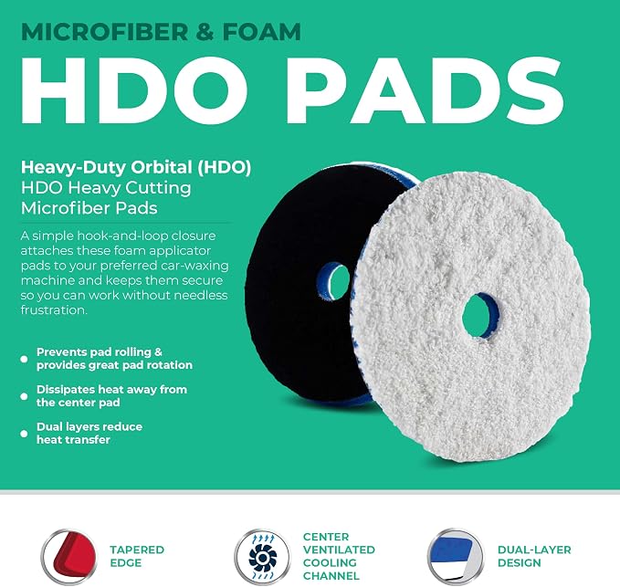 Lake Country HDO Heavy Cutting Microfiber Pad - Image 2