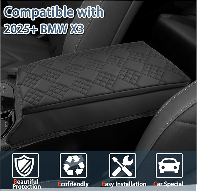 Ruiya 2025 BMW X3 Center Console Cover, - Image 2