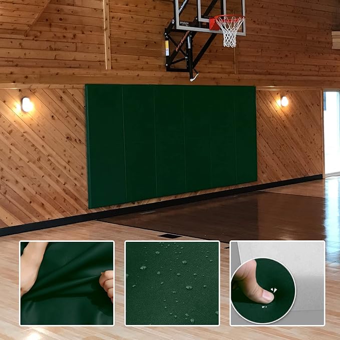 PROGOAL 2"/4" Thick Foam Protection Wall Pad，Gym Basketball-Court - Image 3