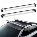 48" Universal Roof Rack Cross Bars, Upgraded Aluminum Lockable Crossbars by TeqHome