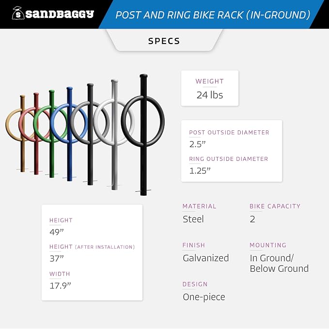 Sandbaggy Post and Ring Rack - Image 2