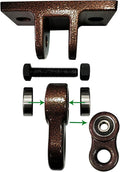 Heavy Duty Bronze Swing Hangers Screws Bolts Included Over 5000 lb Capacity by ABUSA