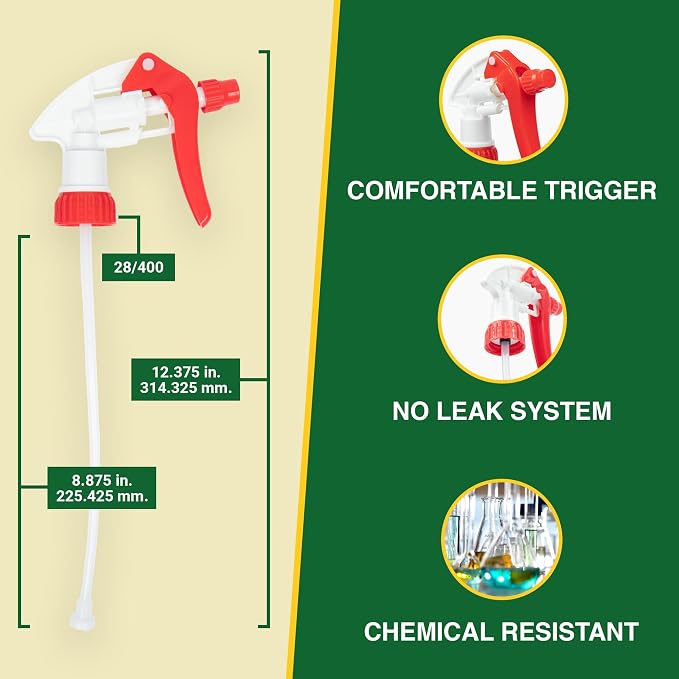 Spray Bottle Nozzle Replacement, Bottle Tops Only - Image 2