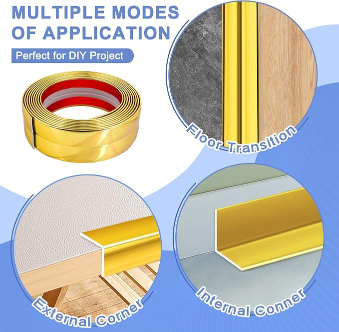 Wall Corner Protector Moulding Trim Peel and Stick Wall Corner Guards Trim - Image 5