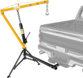 1000lbs Receiver Hitch Mounted Hydraulic 360° Swivel Truck Crane by CAMMOO