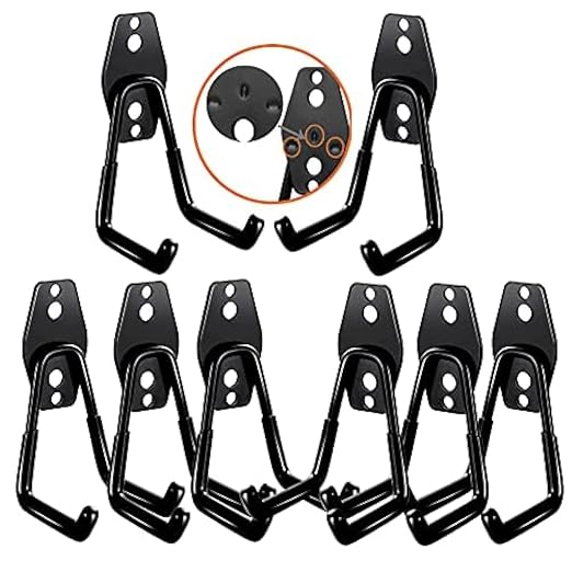 3-H Heavy Duty Garage Hooks by 3-H
