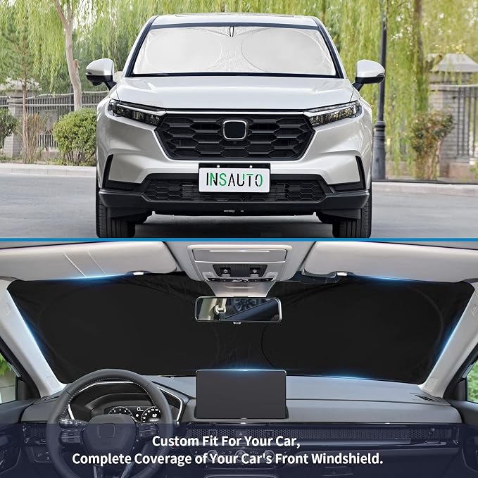 INSAUTO for Rogue Windshield Sun Shade Sunshade Foldable for Nissan Rogue - Image 6
