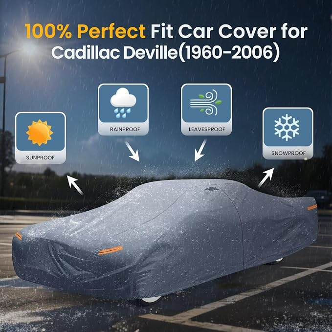 Waterproof Cadillac DeVille Car Cover - Image 3