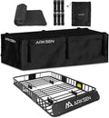 ARKSEN 64 x 39 x 6 Inch Universal 150LB Heavy Duty Roof Rack Cargo by ARKSEN