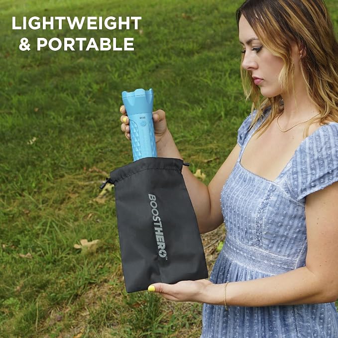 BoostHero Portable Car Battery Jump Starter, 000mAh Power Bank, LED Flashlight - Image 6