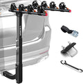 4 Bike Rack Bicycle Carrier Racks Hitch Mount Double Foldable Rack by IKURAMR