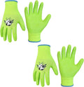 HANDLANDY 2 Pairs Kids Gardening Gloves, Toddler Children Garden Yard Work by HANDLANDY