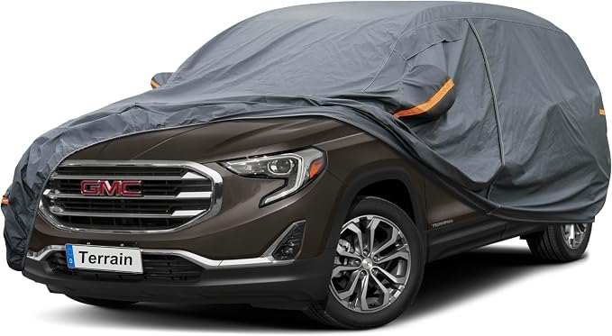 Premium Car Cover Custom Fit GMC Terrain, 16 Layers Heavy Duty Car Cover by GUNHYI