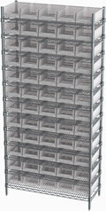 Hudson Exchange 36x14x74, Industrial Wire Shelving Unit by HudsonExchange