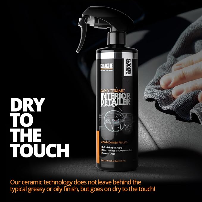 CERAKOTE Rapid Ceramic Interior Detailer and Protectant – Quick and Easy – - Image 2