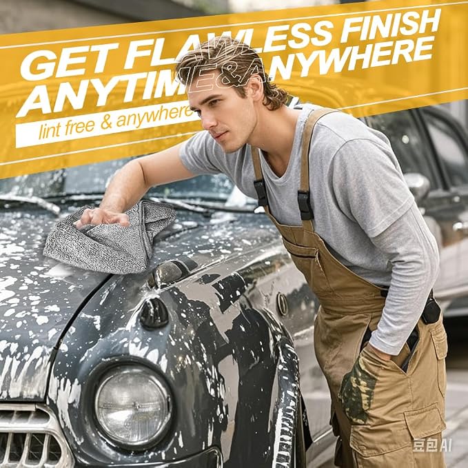 Microfiber Car Wash Cleaning Towel - Image 5
