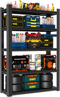 Metal Garage Shelving Unit, Heavy Duty 5-Tier Adjustable Storage Rack, Steel by Notmise