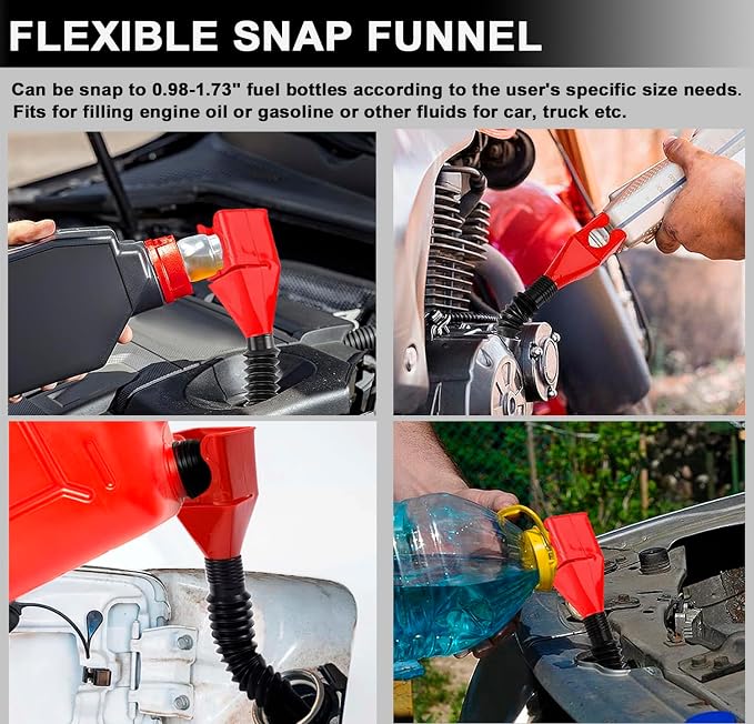 6Pcs Oil Filter Pliers Set, Universal Oil Filter Wrench - Image 8
