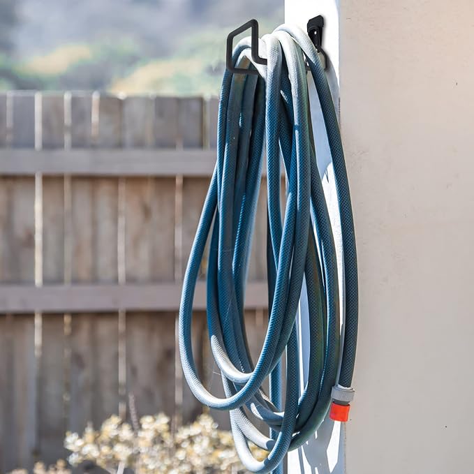 Metal Garden Hose Hook Heavy Duty Water Hose Hook Wall Mounted Garage Hook - Image 8