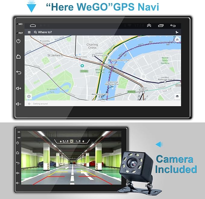 Double Din Car Radio Support Wireless CarPlay & Wireless Android Auto, 7 Inch - Image 8