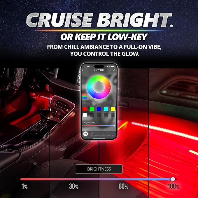 OPT7 Aura Pro Interior Car Lights - Image 4