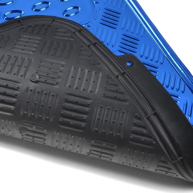 BDK 4-Piece All-Weather Universal Fit Front & Rear Floor Mats - Image 6