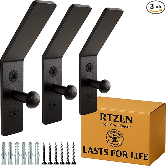 RTZEN Wall Mount Hook Set by RTZEN