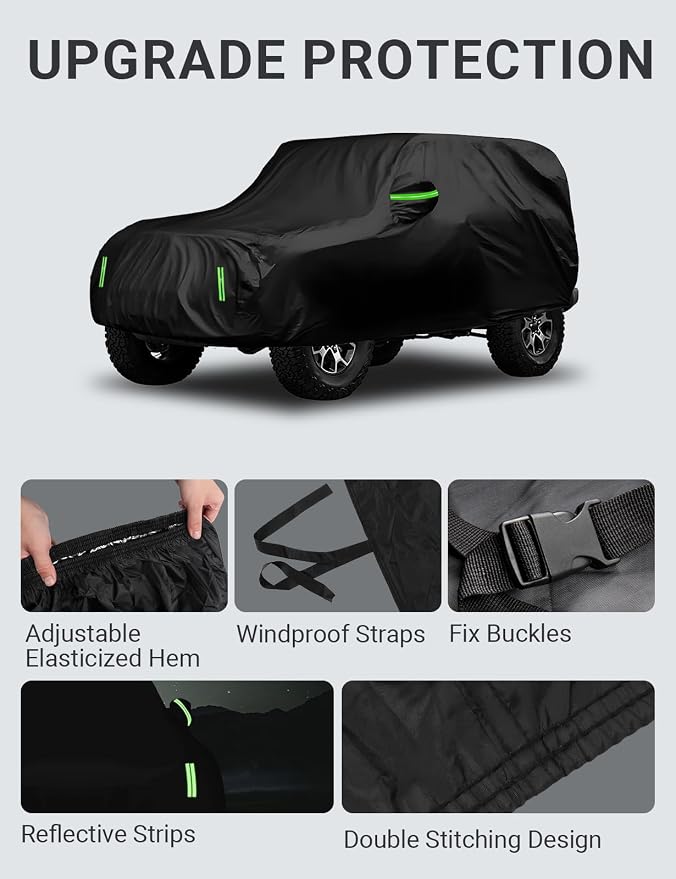 Proadsy 6 Layers Car Cover Custom Fit - Image 7