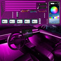 Acrylic Interior Car LED Strip Light by MAODANER