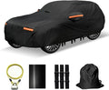 30 Layers SUV Car Cover for Automobiles All Weather Waterproof, Outdoor by OWEEIO