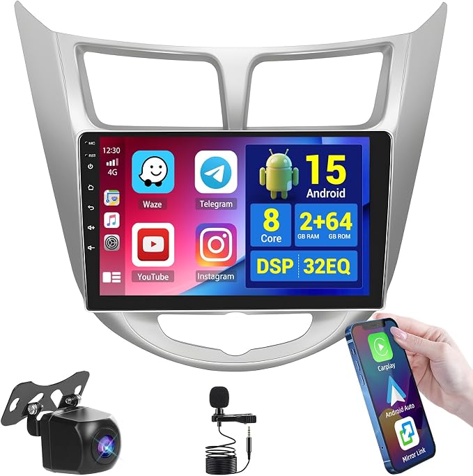 8 Core 2+64G Android 15 Car Stereo by Realdio