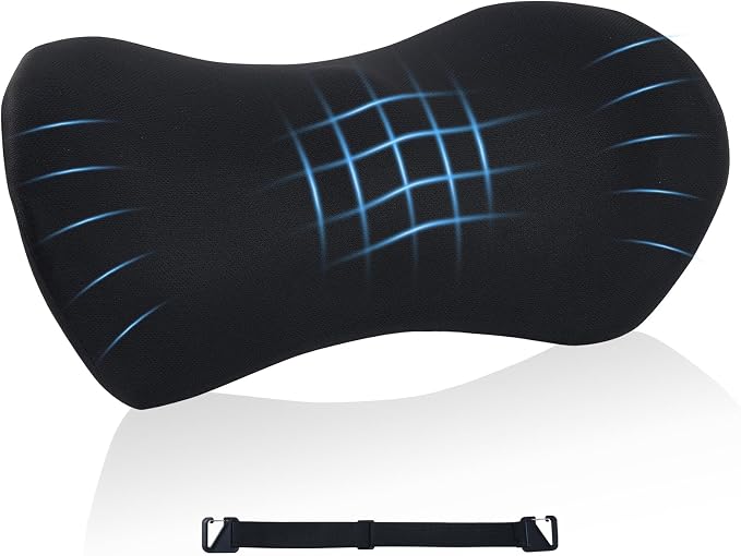 Lumbar Support Pillow for Office Chair and Car Seat, Lumbar Pillow by FOUSUPDT