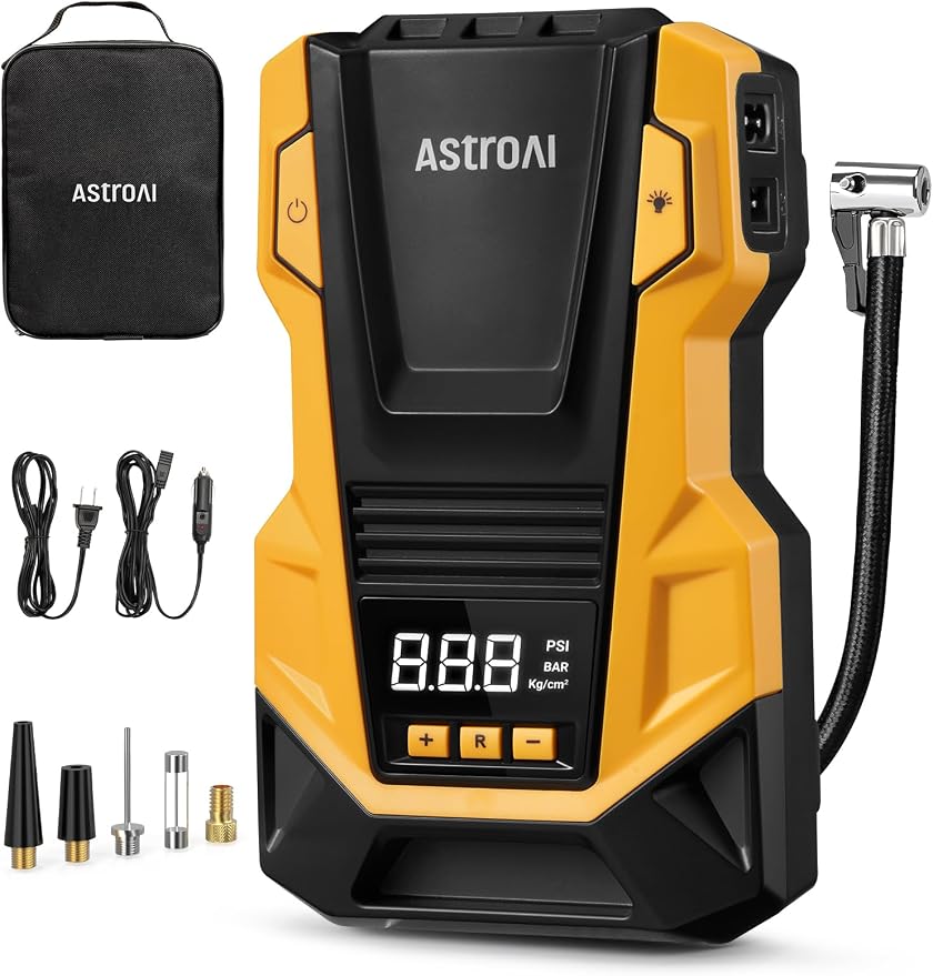 AstroAI AC/DC Tire Inflator Portable Air Compressor by AstroAI