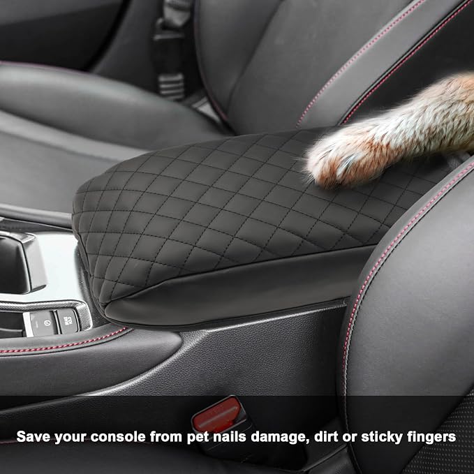 SXCY Fit for 2023 2024 Honda Accord LX EX Armrest Pad, Armrest Cover for 2023 - Image 4