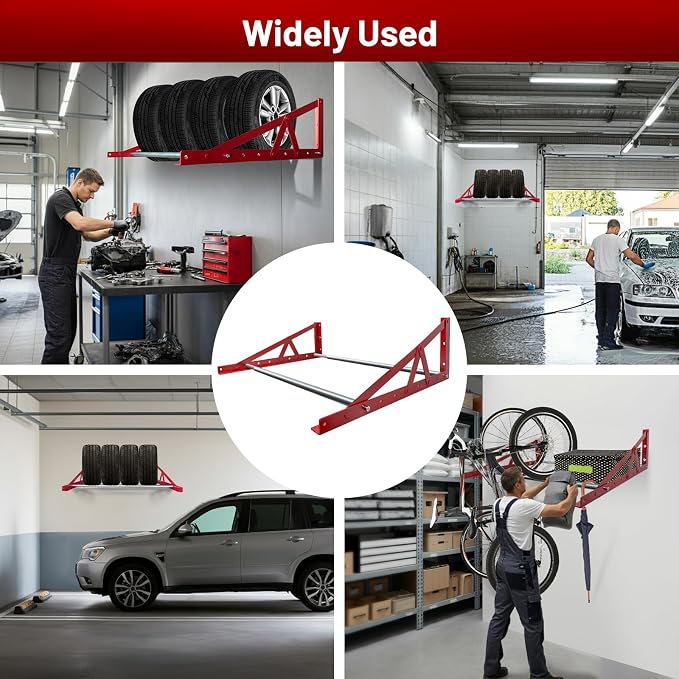 ROBLOCK Adjustable Tire Rack Wall Mount - Image 6