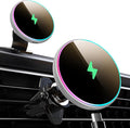 MOKPR for Magsafe Car Mount Charger-15W Wireless Car Charger-Magnetic Car Phone by MOKPR
