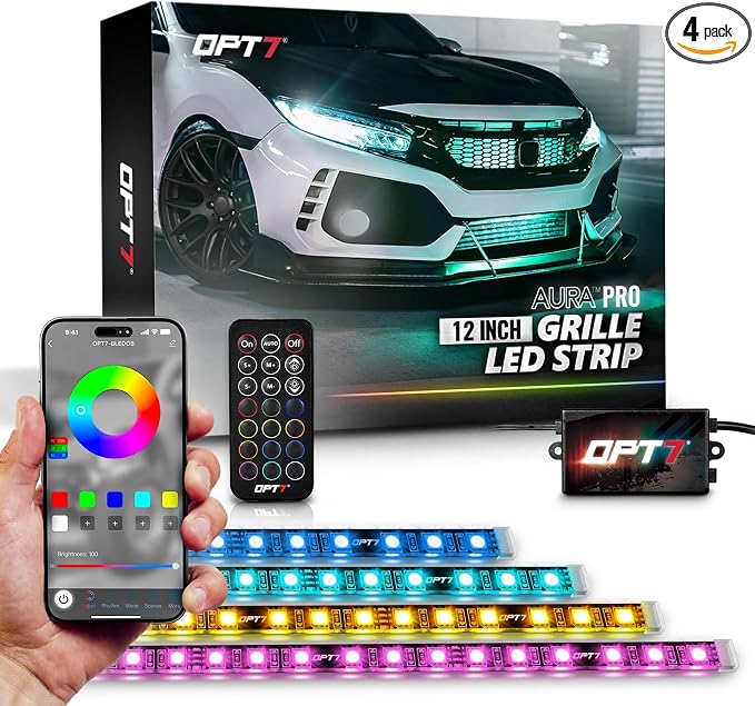 OPT7 Aura Pro RGB LED Grille Lights by OPT7