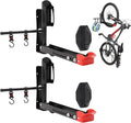 Bike Wall Mount Rack Adjustable & Foldable Garage Bike Rack by AUMENTAR